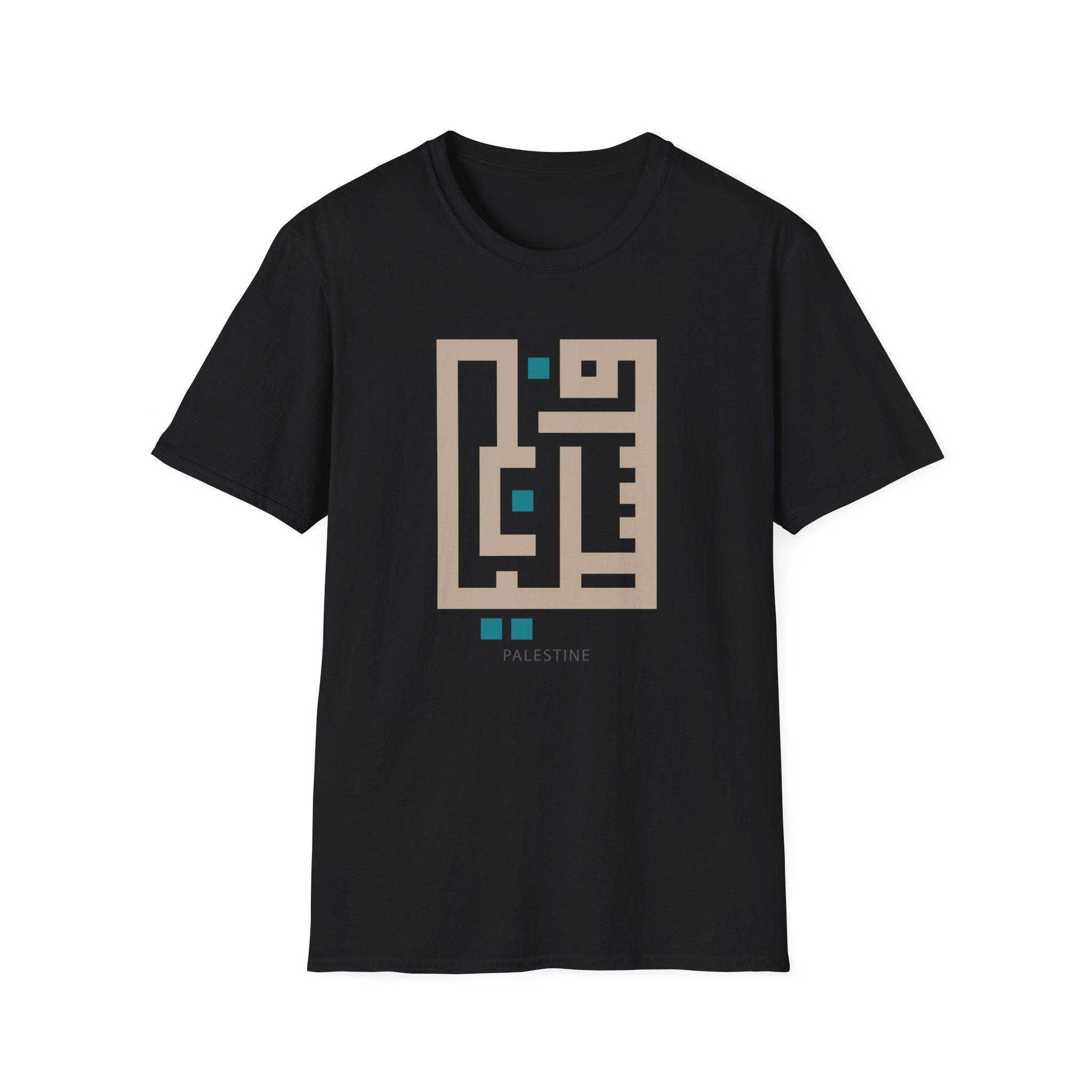 Palestine Kufic Softstyle Unisex T-Shirt