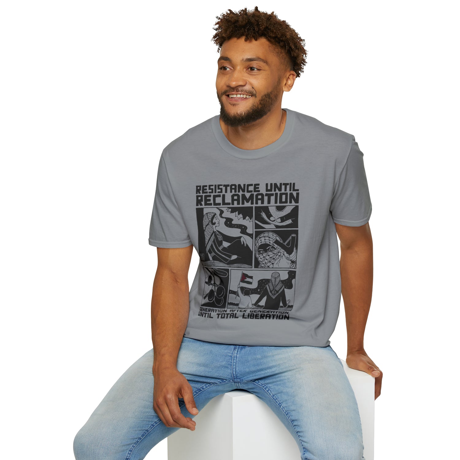 Resistance until Reclamation Softstyle Unisex T-Shirt