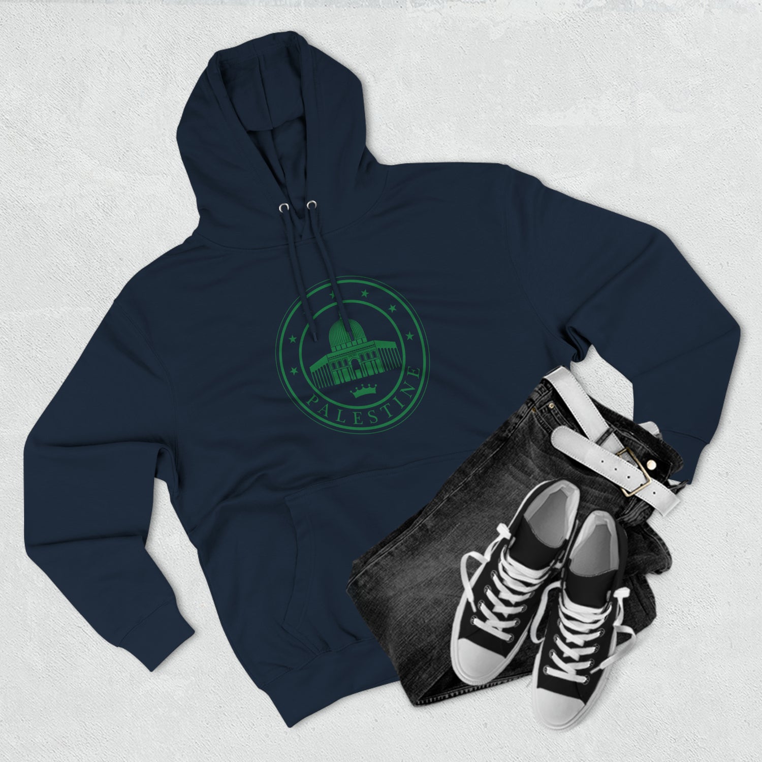 Seal Of Palestine Unisex Premium Pullover Hoodie