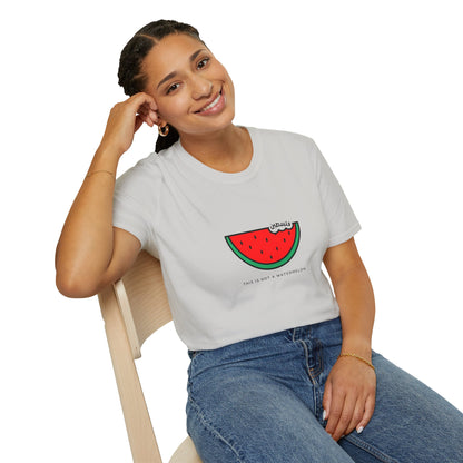 This is Not a Watermelon Unisex Softstyle T-Shirt