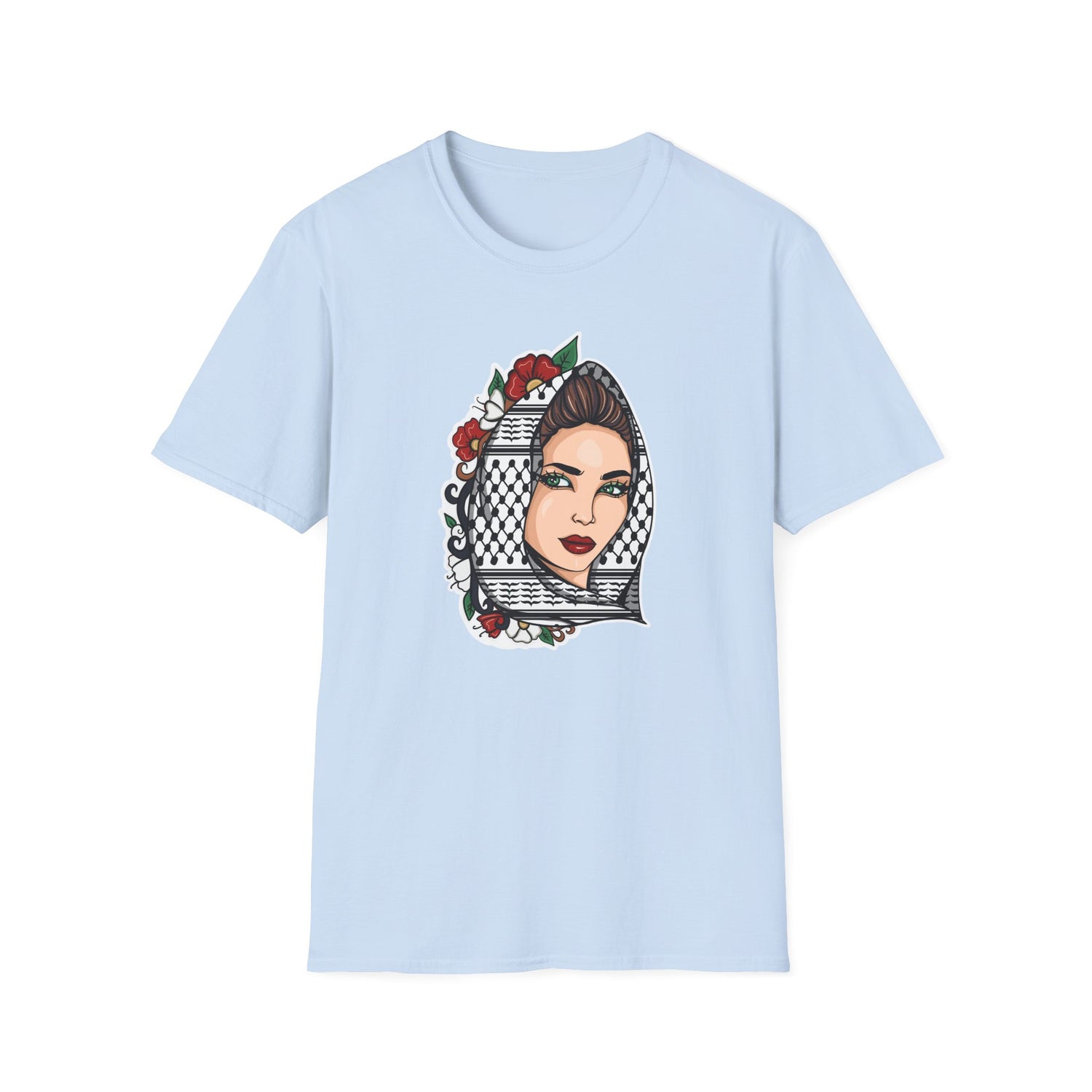 Palestinian Beauty Unisex Softstyle T-Shirt