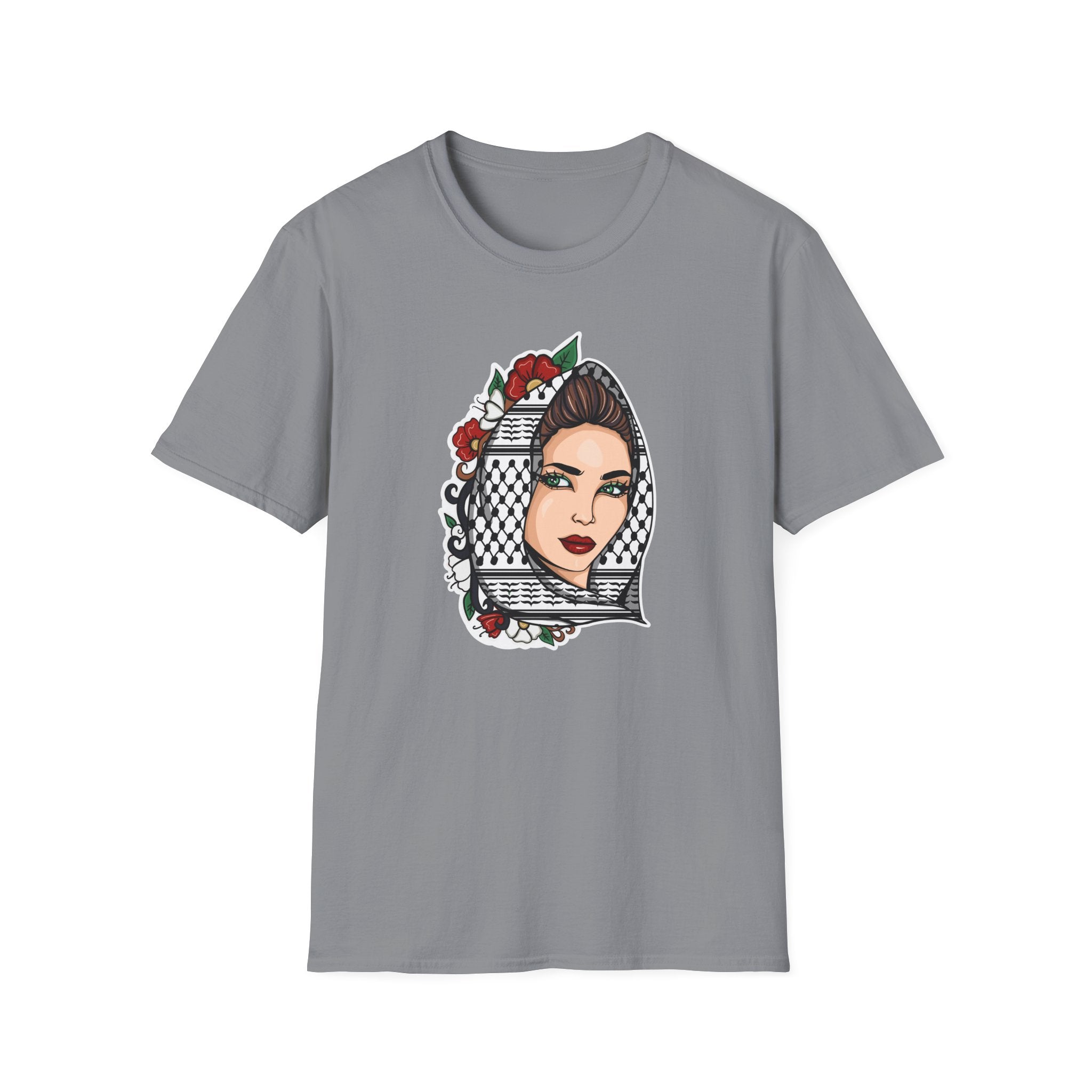 Palestinian Beauty Unisex Softstyle T-Shirt