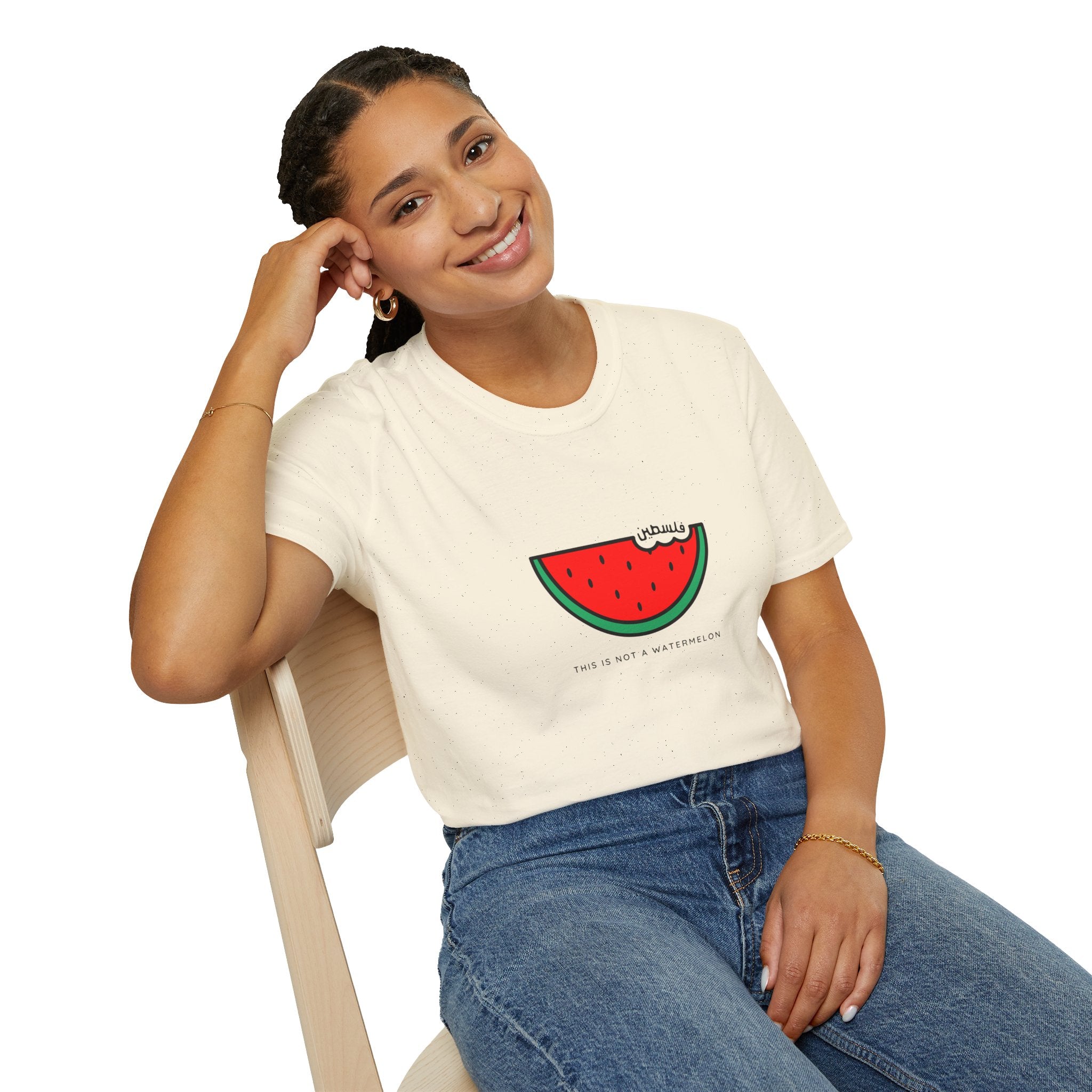 This is Not a Watermelon Unisex Softstyle T-Shirt