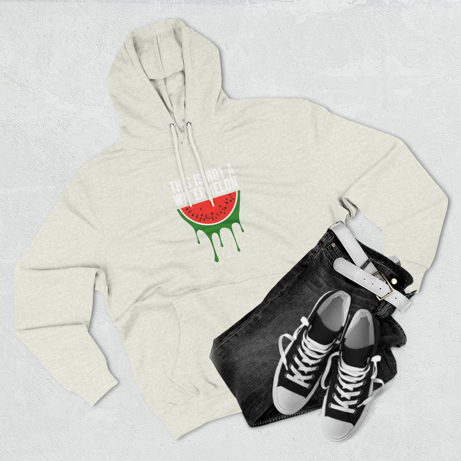 This Is Not a Watermelon Unisex Premium Pullover Hoodie