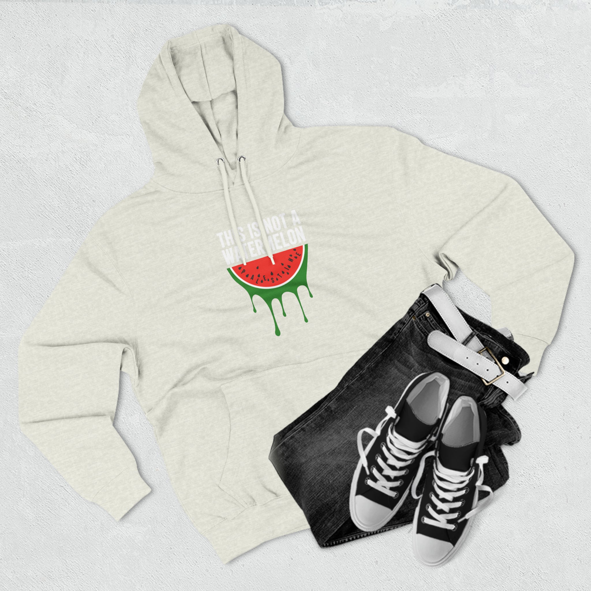 This Is Not a Watermelon Unisex Premium Pullover Hoodie