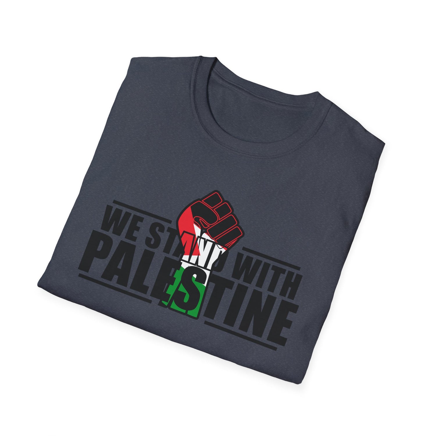 We stand with palestine Unisex Softstyle T-Shirt