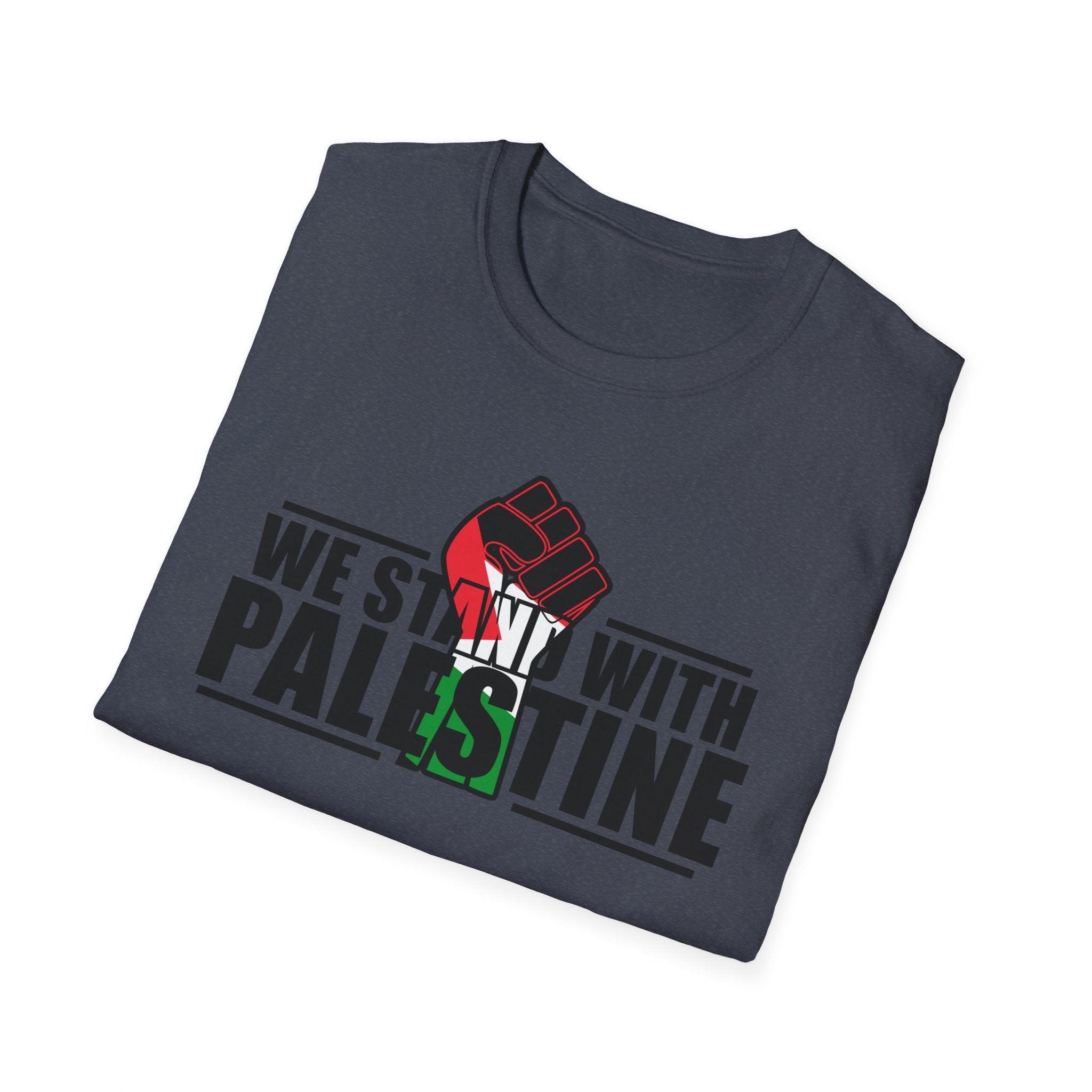 We stand with palestine Unisex Softstyle T-Shirt