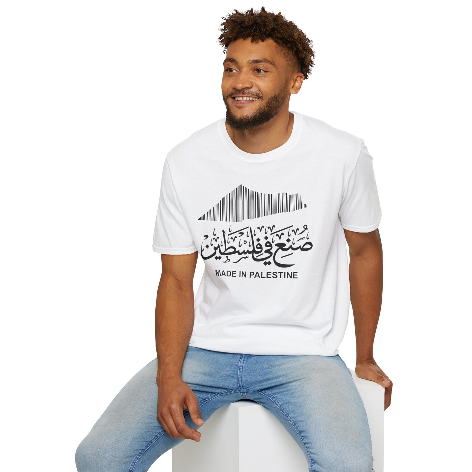 Made In Palestine Softstyle Unisex T-Shirt