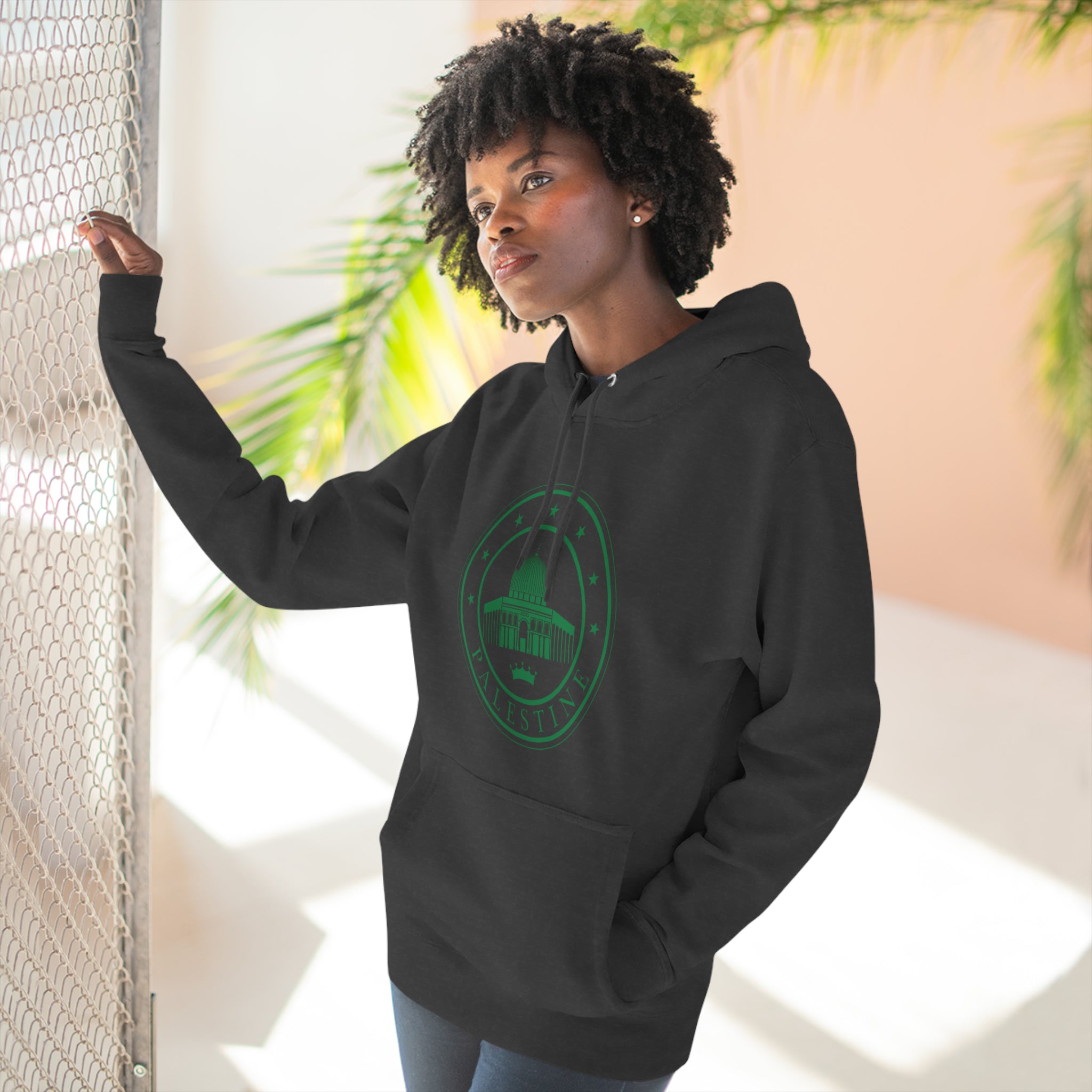 Seal Of Palestine Unisex Premium Pullover Hoodie