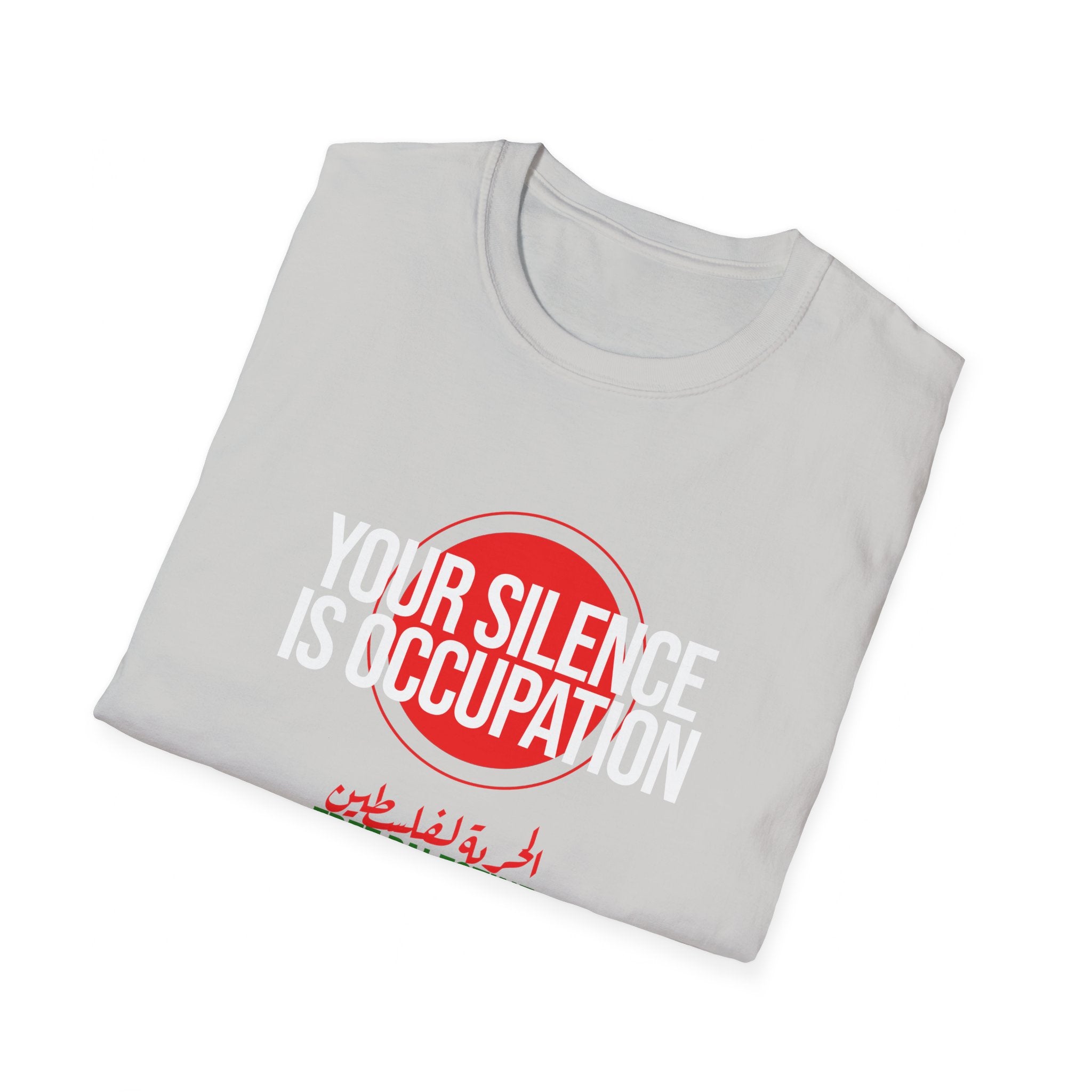 Silence is Occupation Unisex Softstyle T-Shirt