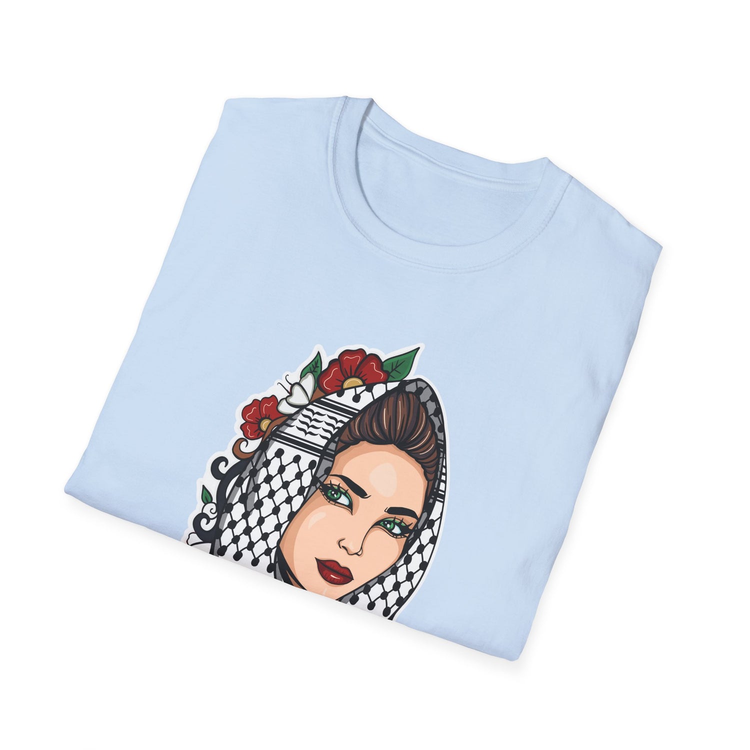 Palestinian Beauty Unisex Softstyle T-Shirt