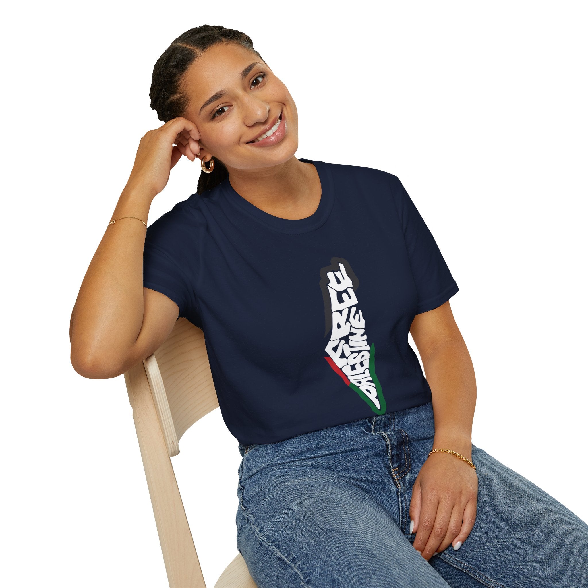 Free Palestine Unisex Softstyle T-Shirt