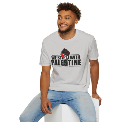 We stand with palestine Unisex Softstyle T-Shirt