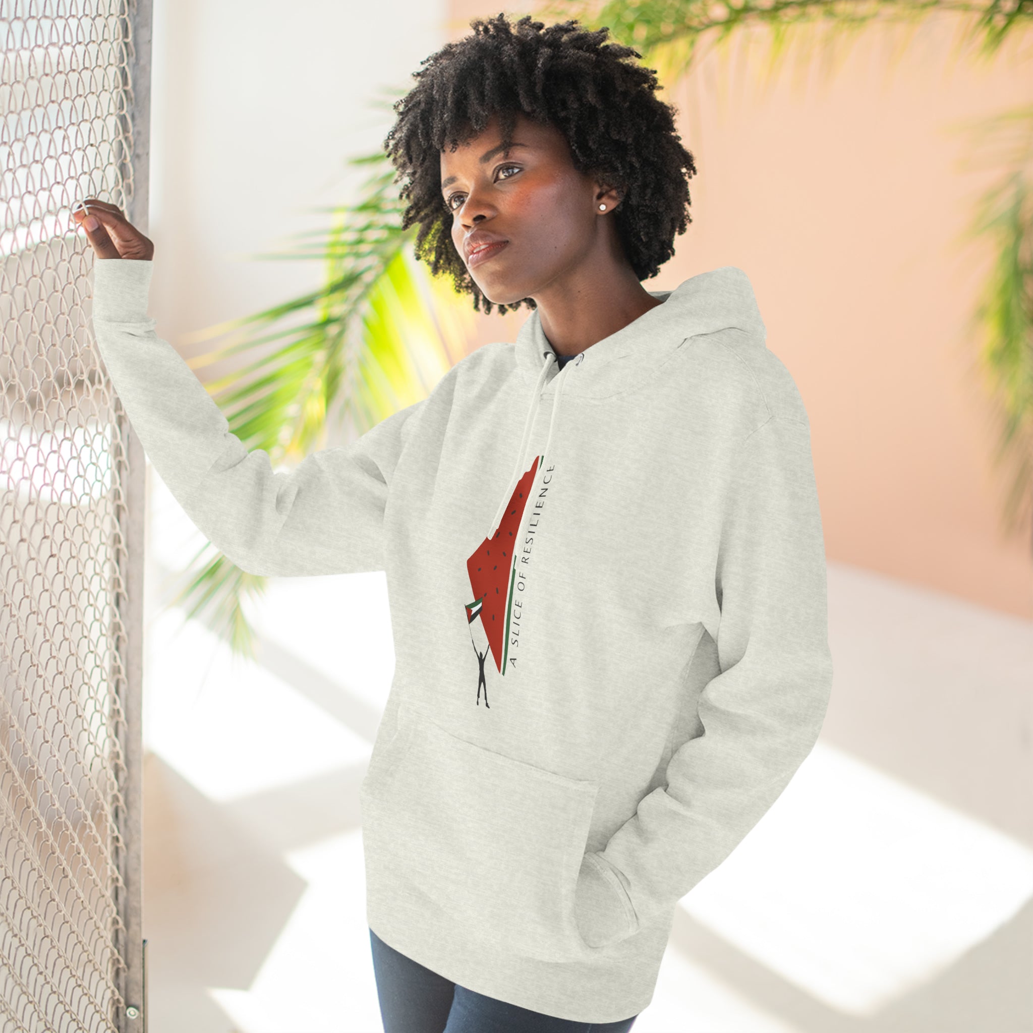 Slice Of Resilience Unisex Premium Pullover Hoodie