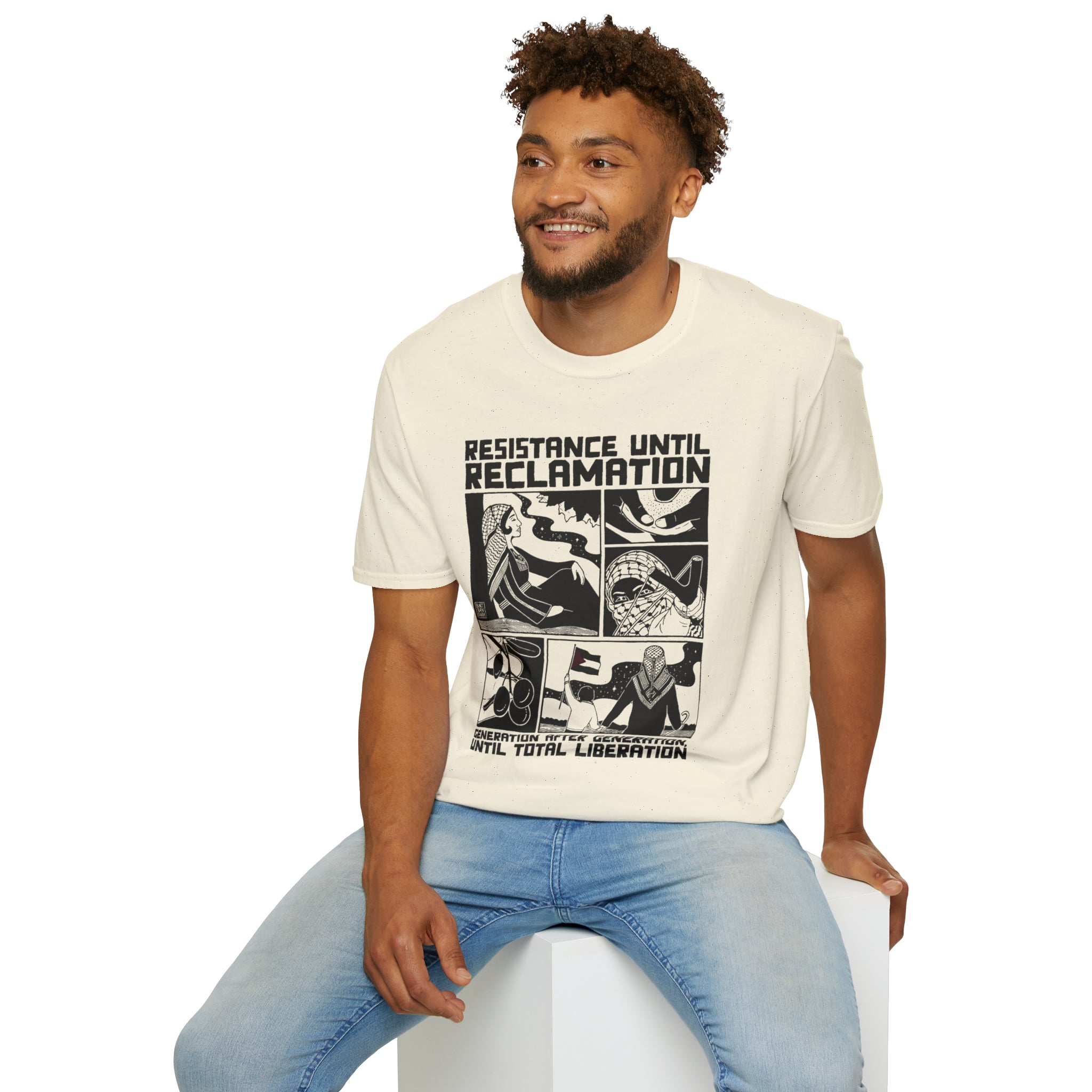 Resistance until Reclamation Softstyle Unisex T-Shirt