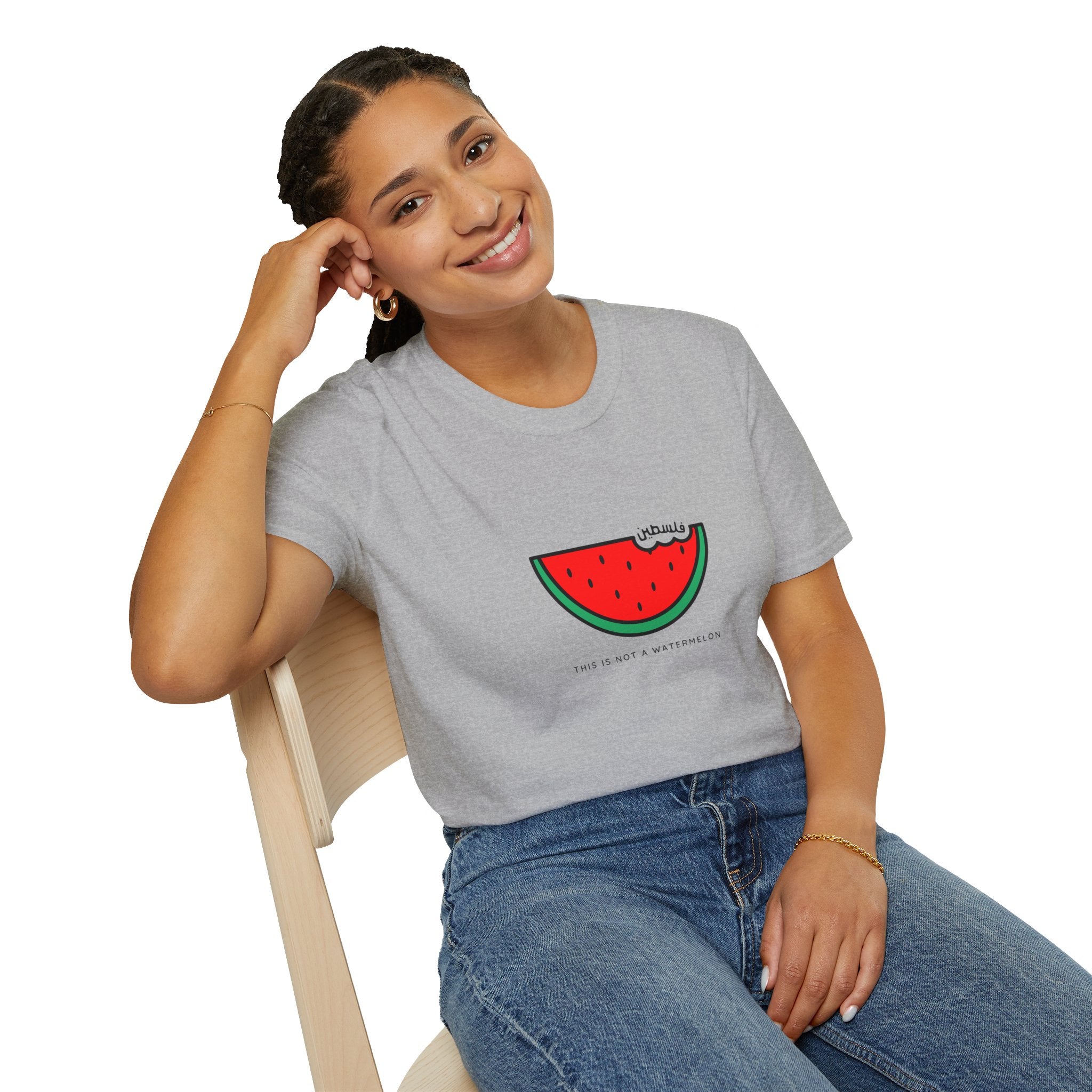 This is Not a Watermelon Unisex Softstyle T-Shirt