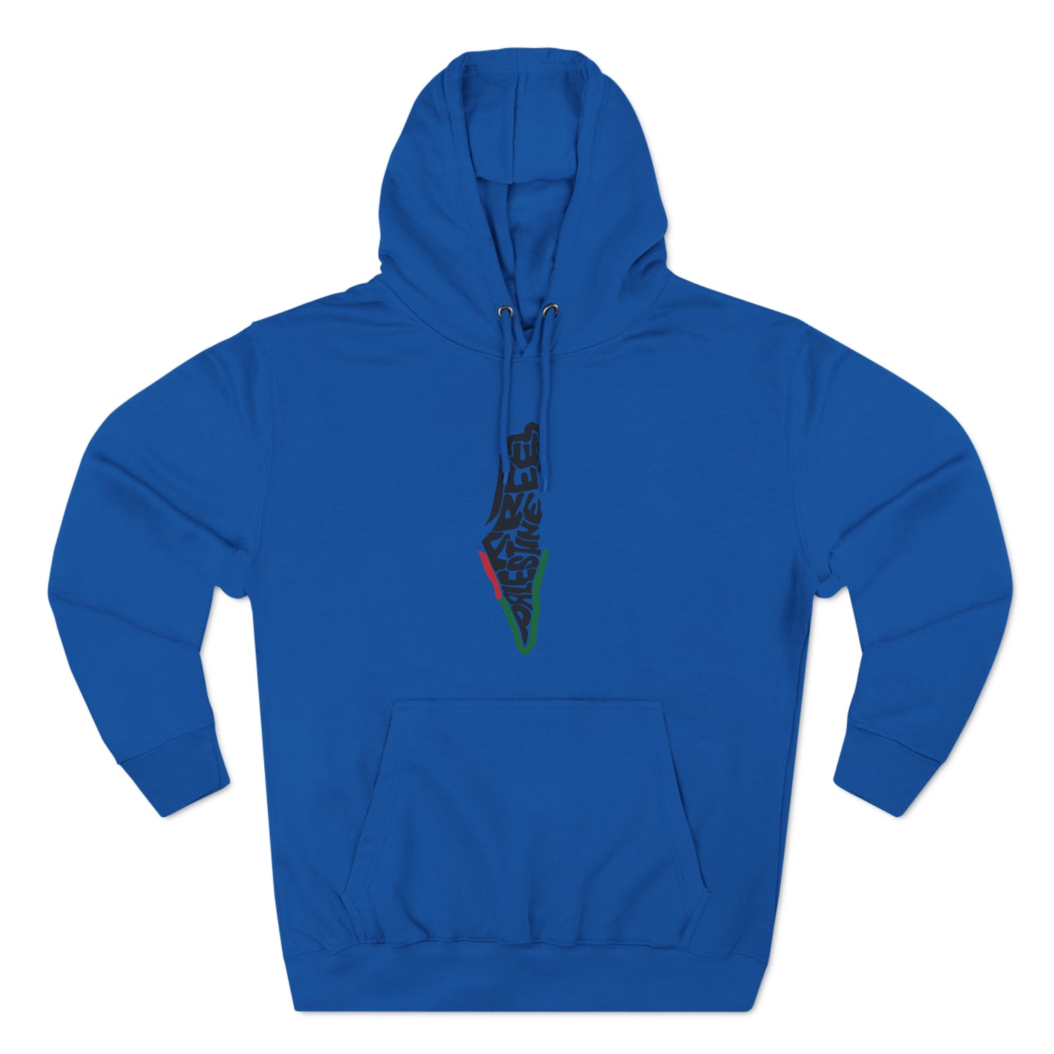 Free Palestine Map Unisex Premium Pullover Hoodie