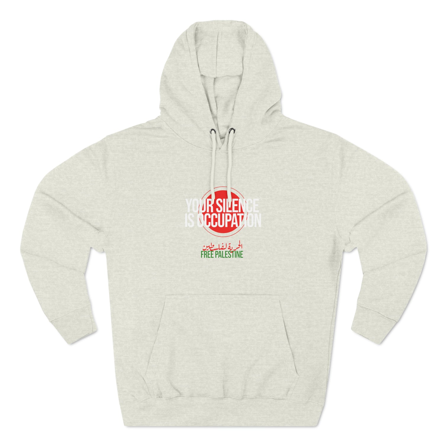 Silence is Occupation Unisex Premium Pullover Hoodie