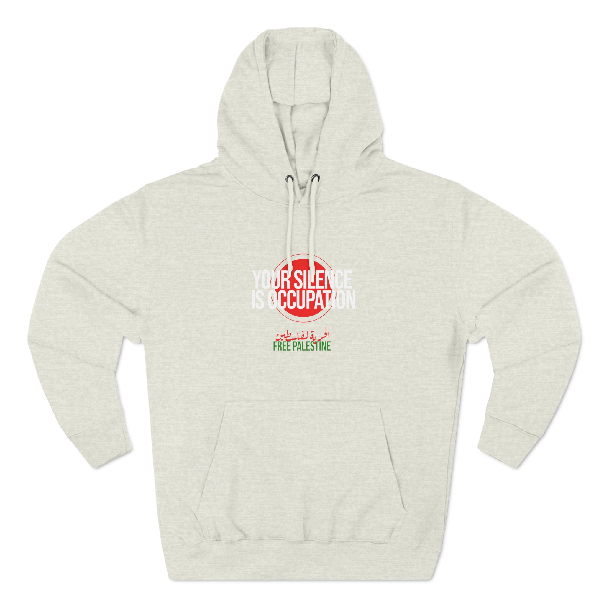 Silence is Occupation Unisex Premium Pullover Hoodie