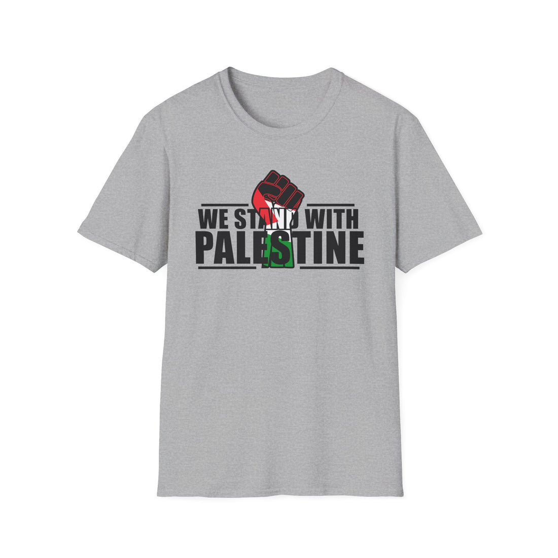 We stand with palestine Unisex Softstyle T-Shirt