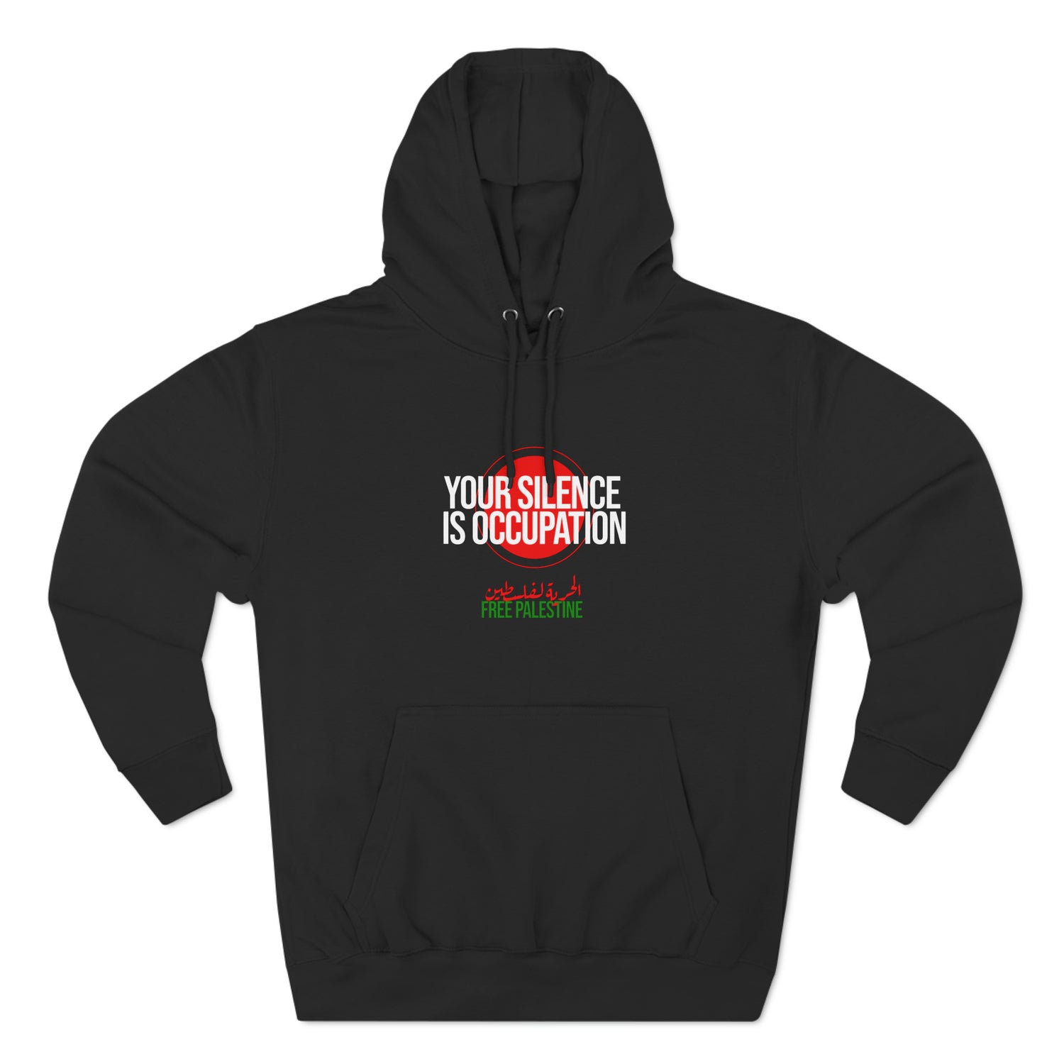 Silence is Occupation Unisex Premium Pullover Hoodie