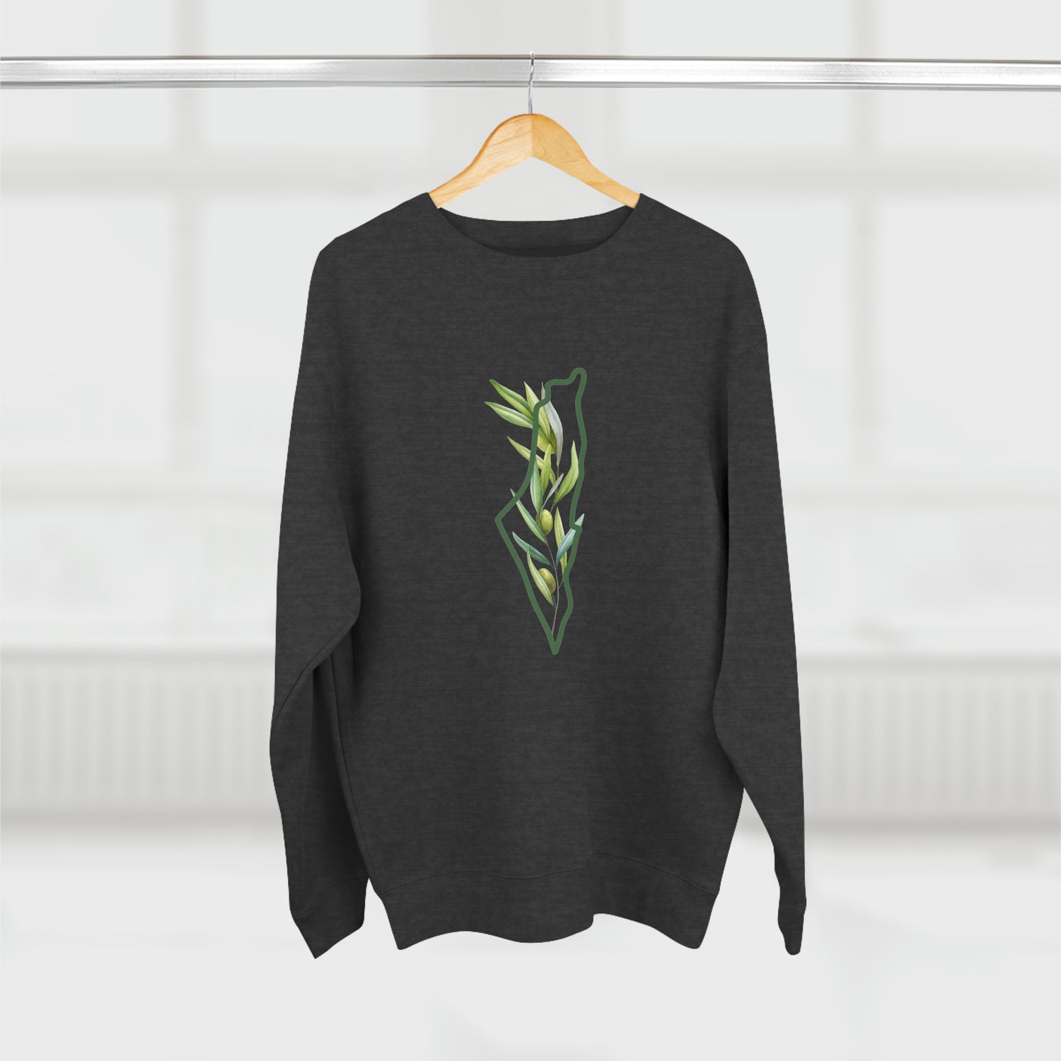 The Olive Branch Unisex Premium Crewneck Sweatshirt